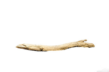 Image showing Driftwood isolated on white