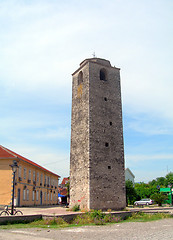 Image showing Sahat Kula The Clock Tower 17th century  building Old Turkish To