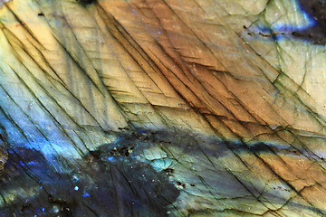 Image showing labradorite mineral background