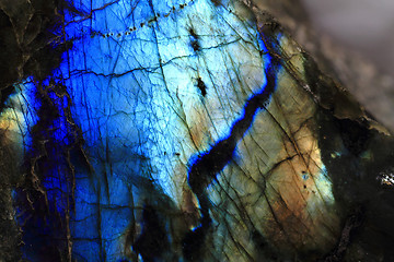 Image showing labradorite mineral background