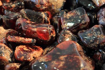 Image showing red pyrope minerals (garnet)