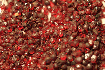 Image showing red pyrope minerals (garnet)