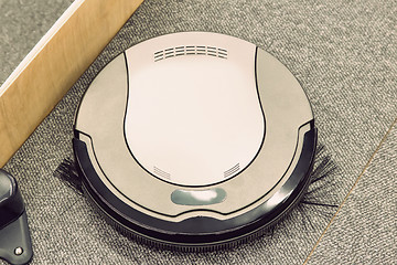 Image showing Robotics - the automated robot the vacuum cleaner.