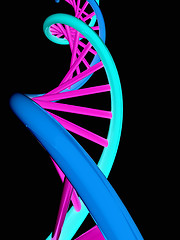 Image showing DNA structure model