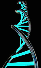 Image showing DNA structure model