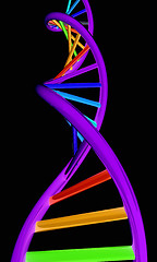 Image showing DNA structure model