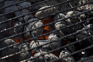 Image showing Closeup of a grill
