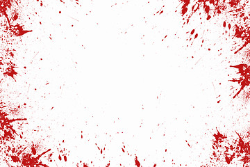 Image showing Blood splatter, Halloween background