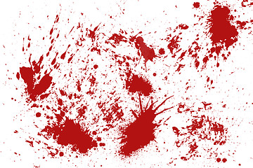 Image showing Blood splatter