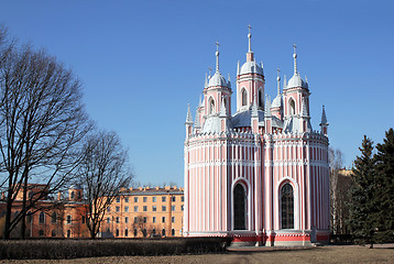 Image showing The Chesme Church and Chesme Palace