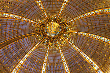 Image showing Galeries Lafayette Dome