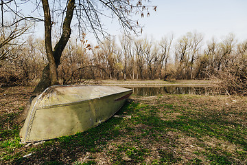 Image showing Boat at the riverside