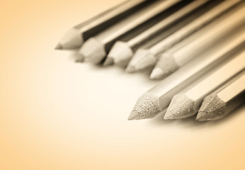 Image showing Close-up pencil.