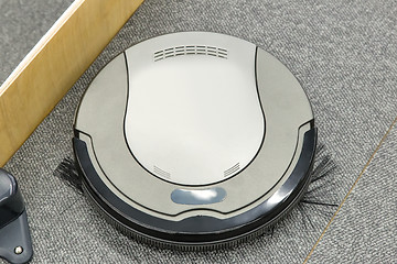 Image showing Robotics - the automated robot the vacuum cleaner.