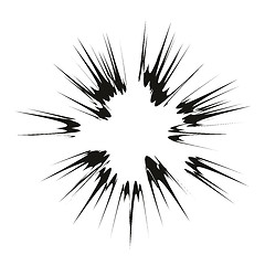 Image showing Explode Flash,  Star Burst