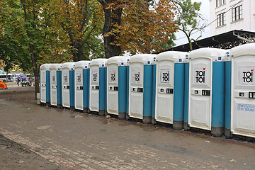 Image showing Portable Toilets