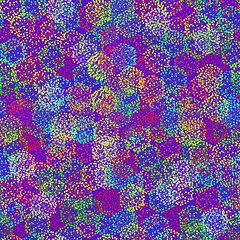 Image showing Seamless texture of  abstract colorful berries