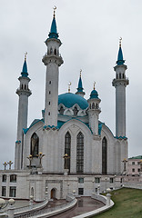 Image showing Qolsharif Mosque in Kazan Kremlin, , Russia