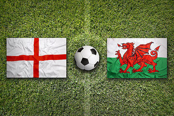 Image showing England vs. Wales, Group B