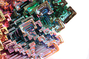 Image showing Bismuth - rainbow metal 