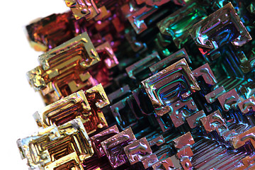 Image showing Bismuth - rainbow metal 