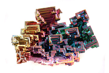 Image showing Bismuth - rainbow metal 