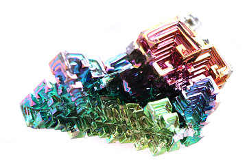Image showing Bismuth - rainbow metal 
