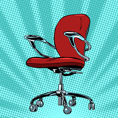 Image showing Modern vector office chair graphic