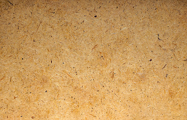 Image showing Brown pressed cardboard background