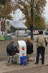 Image showing Solar Charging Station