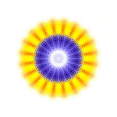 Image showing Color concentric shape