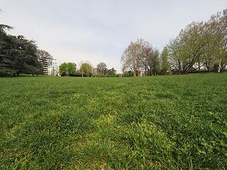 Image showing Valentino park in Turin