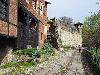 Image showing Medieval Castle in Turin