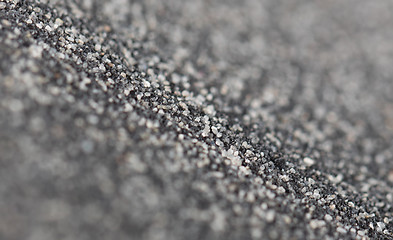 Image showing Asphalt felt texture, selective focus