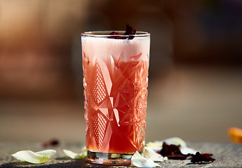 Image showing The Singapore Sling cocktail 