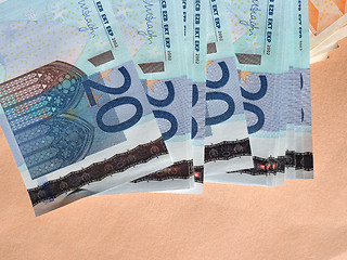 Image showing Twenty Euro notes