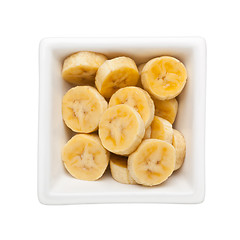 Image showing Sliced banana