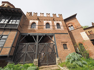 Image showing Medieval Castle in Turin