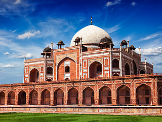 Image showing Humayun\'s Tomb. Delhi, India