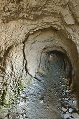 Image showing Tunnel in stone