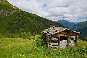 Image showing Barn in the ALps