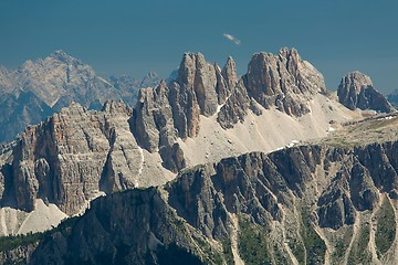 Image showing Dolomites mountain landscape