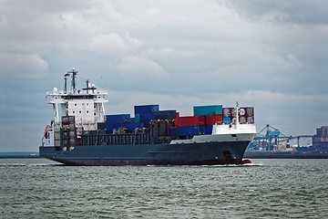 Image showing Large cargo ship