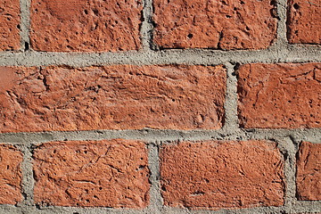 Image showing  old brickwork macro