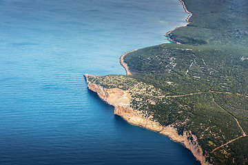 Image showing Croatia aerial view