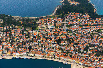 Image showing Croatia aerial view