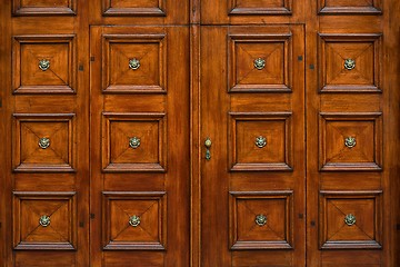 Image showing Unique door closeup