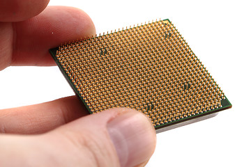 Image showing computer chip isolated