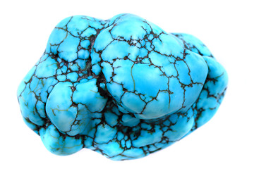 Image showing turquoise mineral isolated