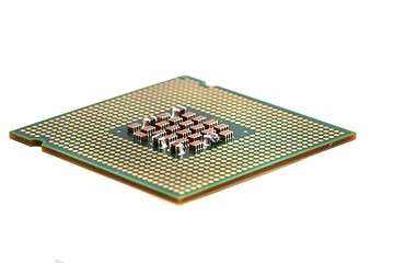 Image showing computer chip isolated